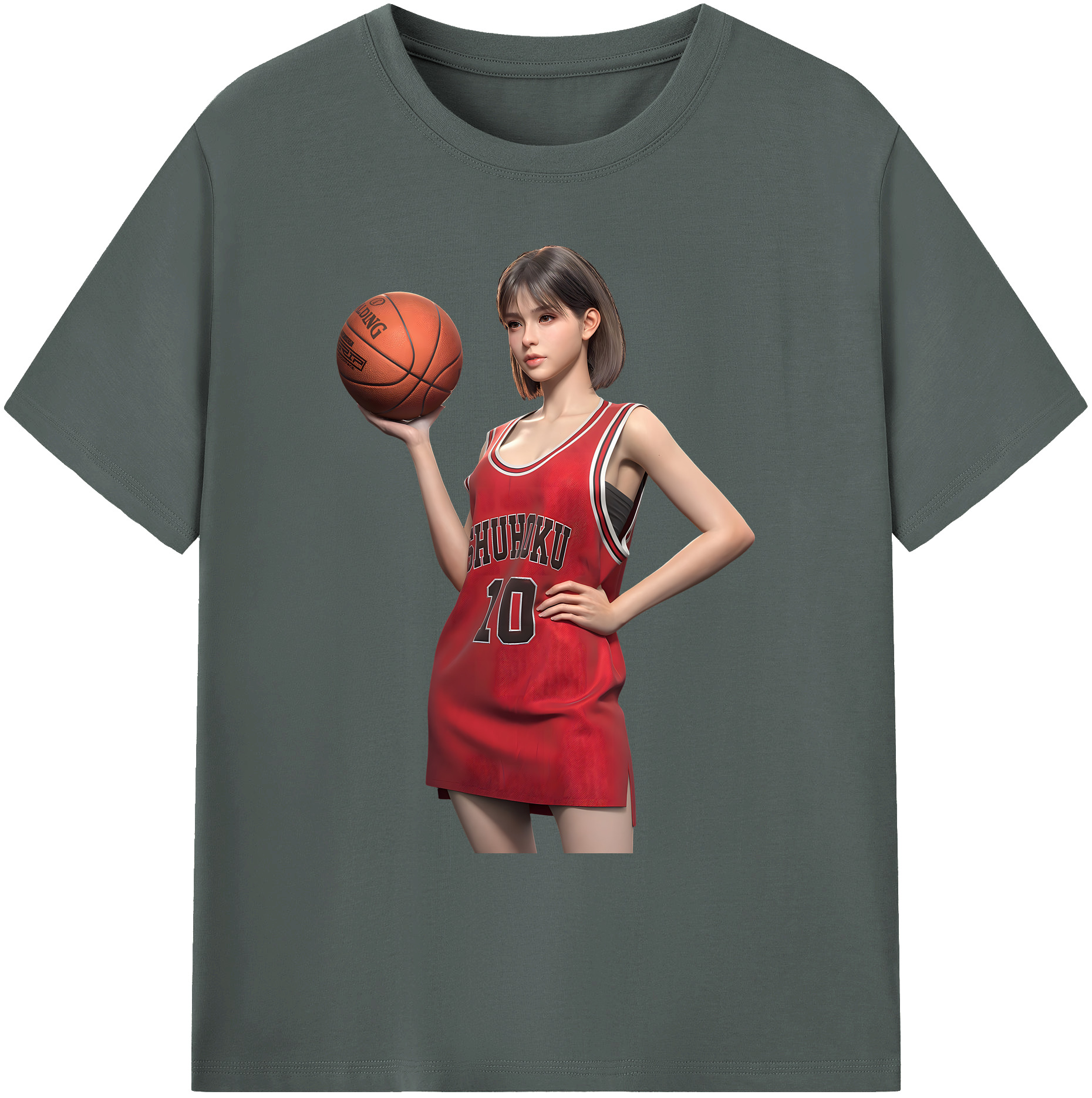 （画像用） SLAM DUNK／スラムダンク 綿100％ メンズ半袖Tシャツ｜肌触りやわらか＆通気性
